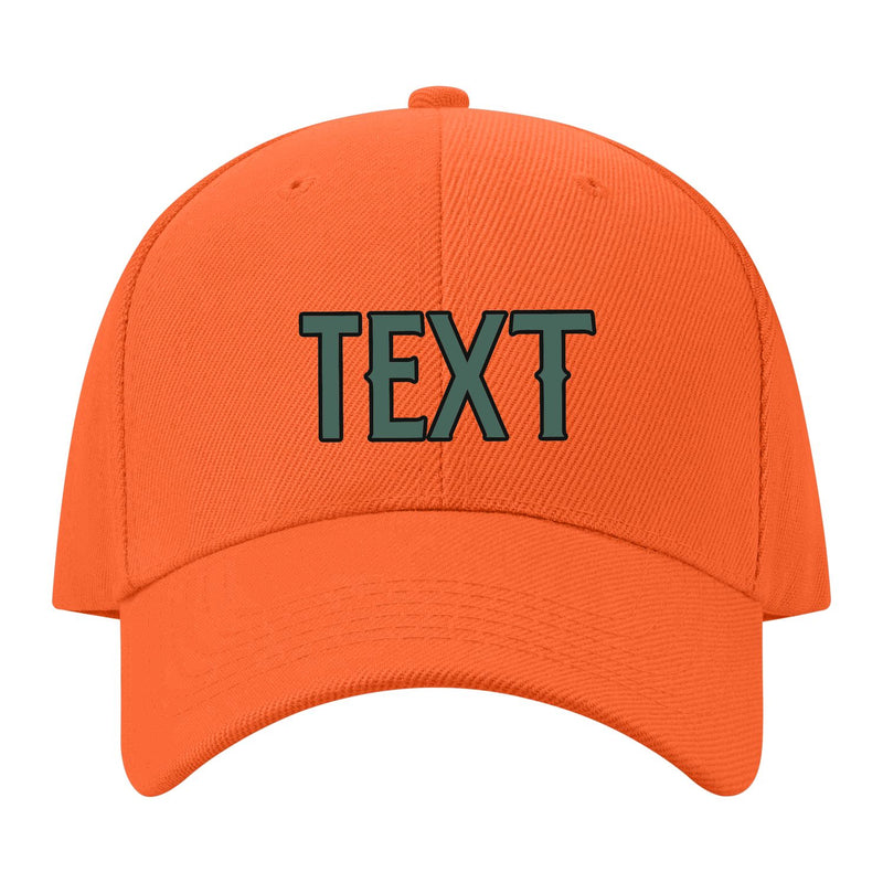 Maßgeschneidertes Orange Schiefergrau Hut 20B21727
