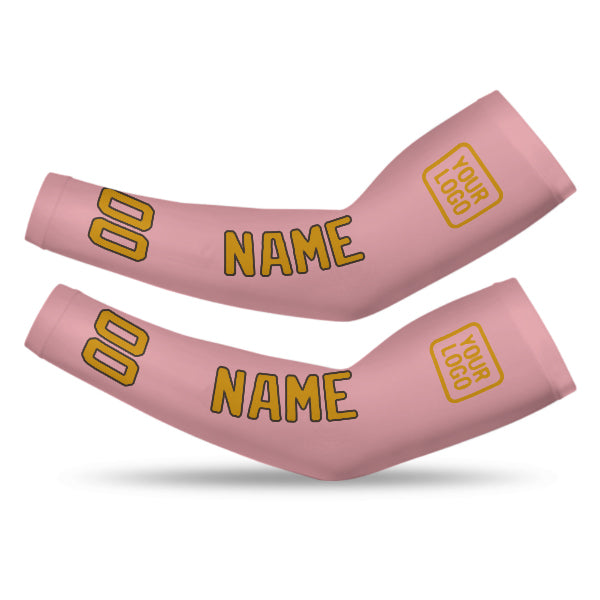 Maßgeschneidertes Rosa Gelb Armschutz