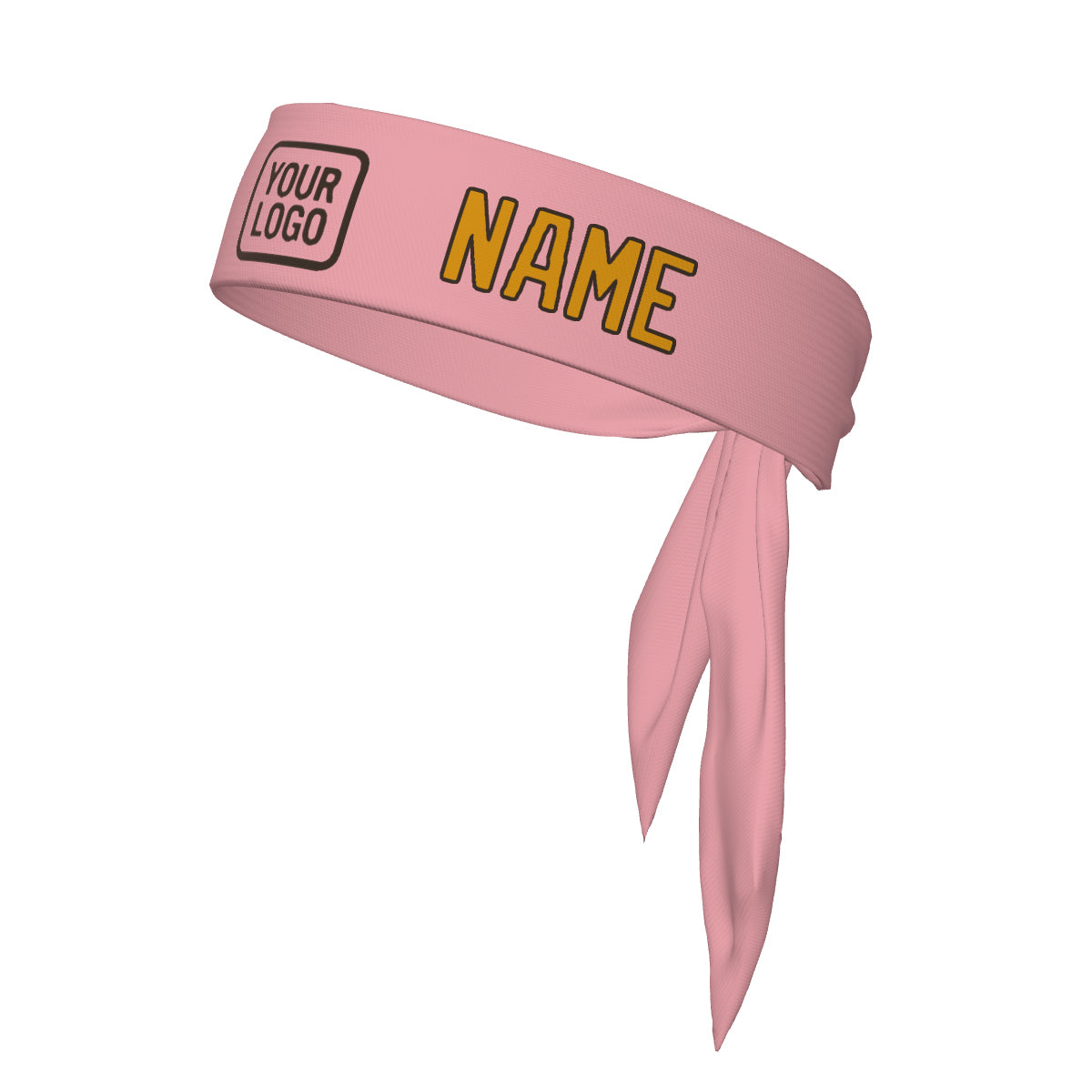 Maßgeschneidertes Rosa Gelb Stirnband