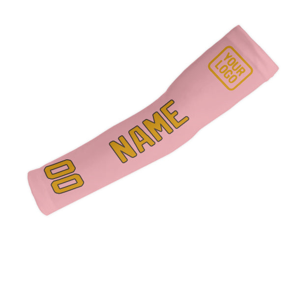 Maßgeschneidertes Rosa Gelb Armschutz