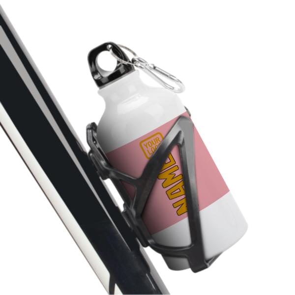 Maßgeschneidertes Rosa Gelb Sportflasche