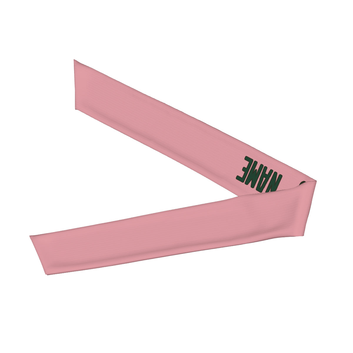 Maßgeschneidertes Rosa Moosgrün Stirnband