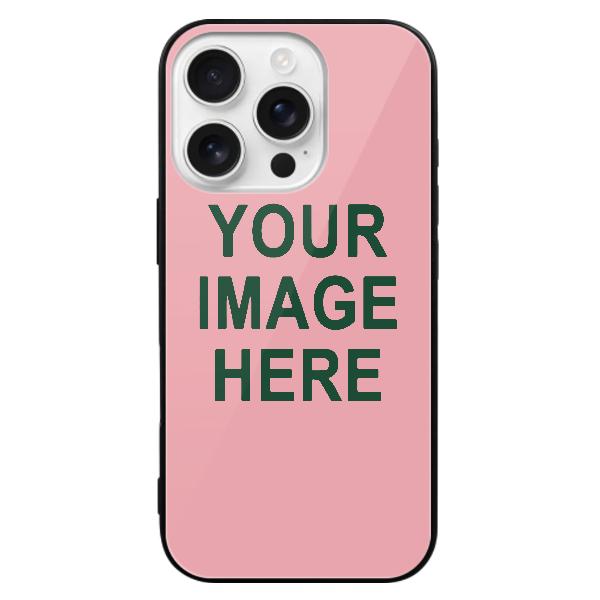Custodia per telefono personalizzata rosa e verde muschio
