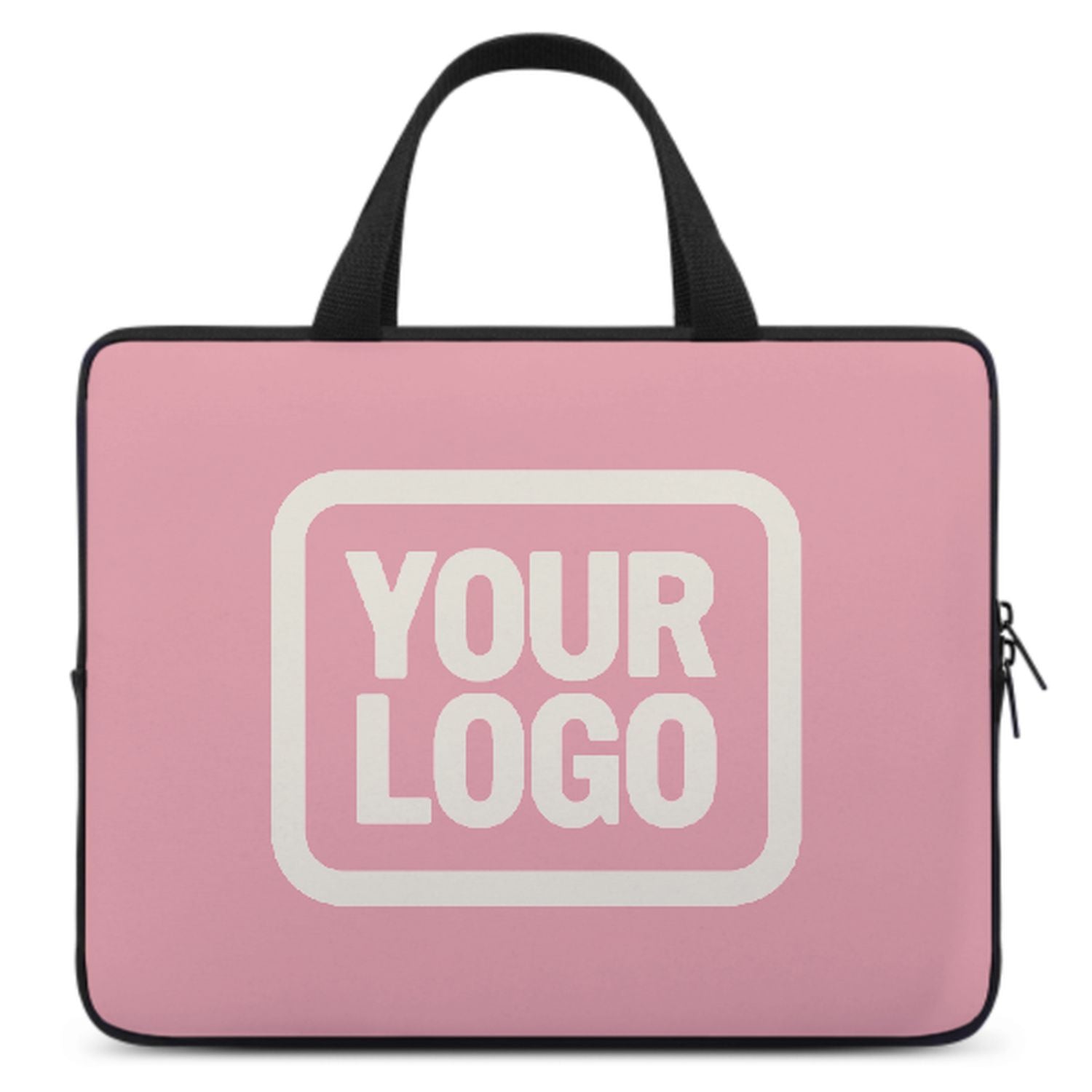 Maßgeschneidertes Rosa Cream Laptop Tasche