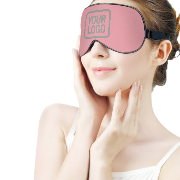 Maßgeschneidertes Rosa Grau Schlafmaske