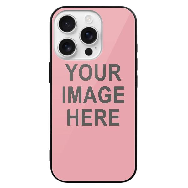 Custodia per telefono personalizzata rosa grigio scuro