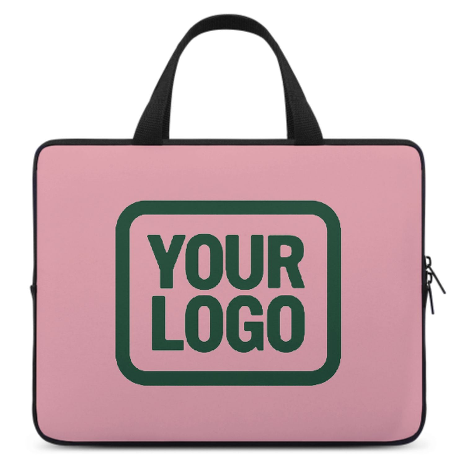Maßgeschneidertes Rosa Green Laptop Tasche