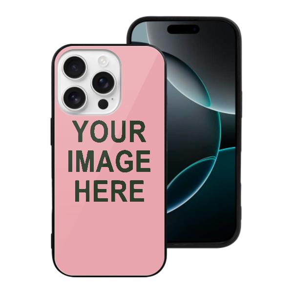 Custodia per telefono personalizzata rosa abete verde