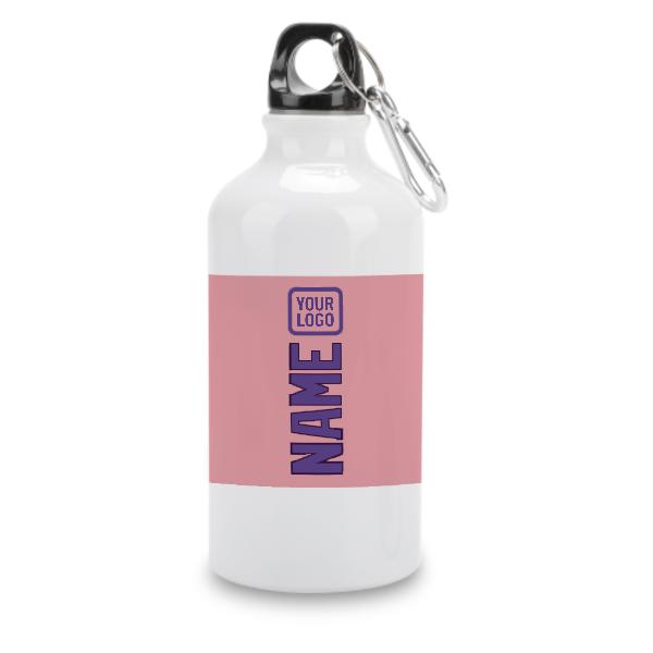 Maßgeschneidertes Rosa Lavendel Sportflasche