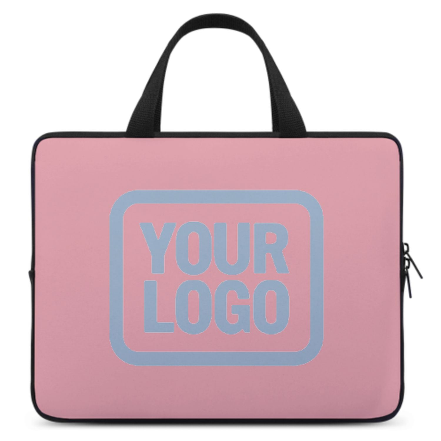 Maßgeschneidertes Rosa Light Blue Laptop Tasche