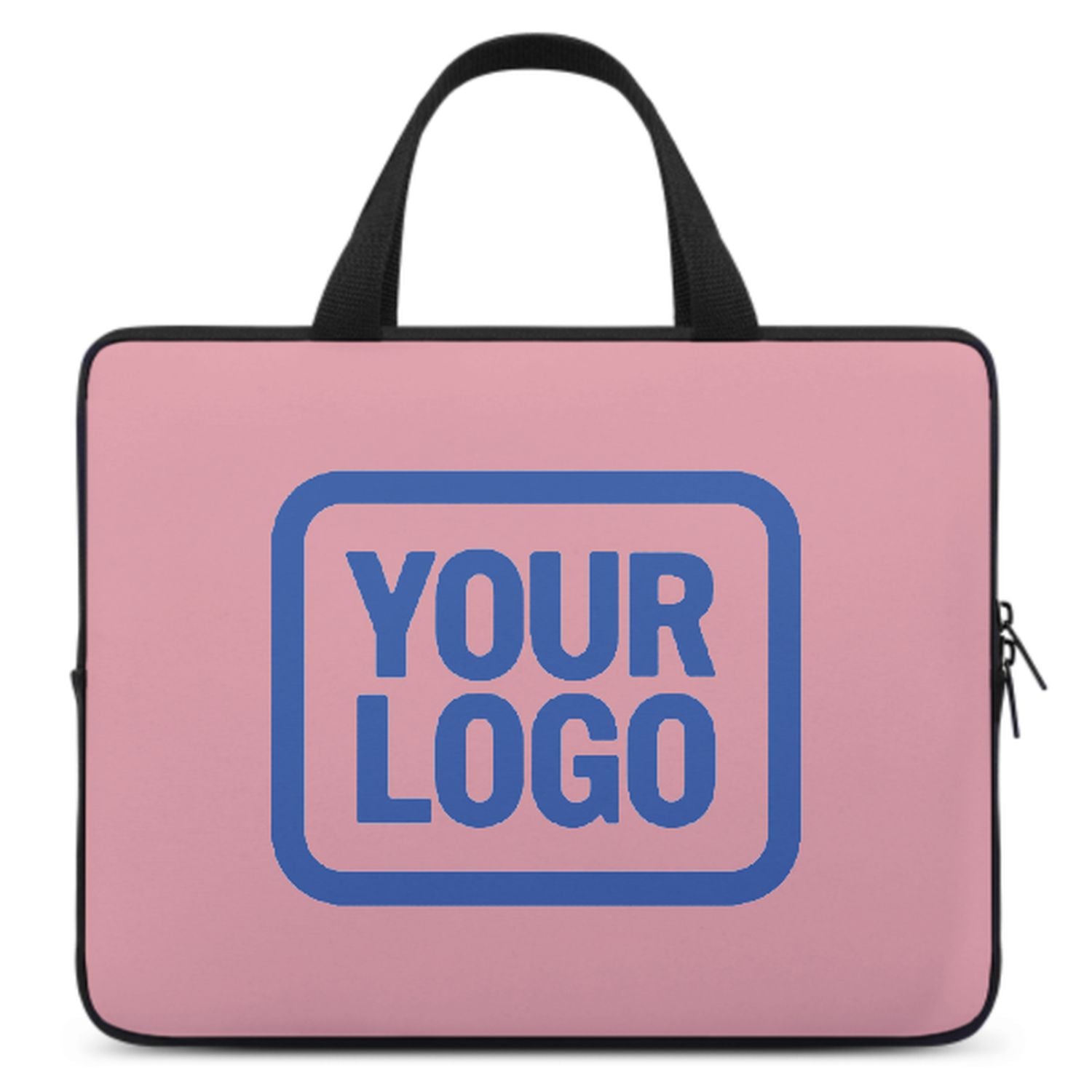 Maßgeschneidertes Rosa Sky Blue Laptop Tasche