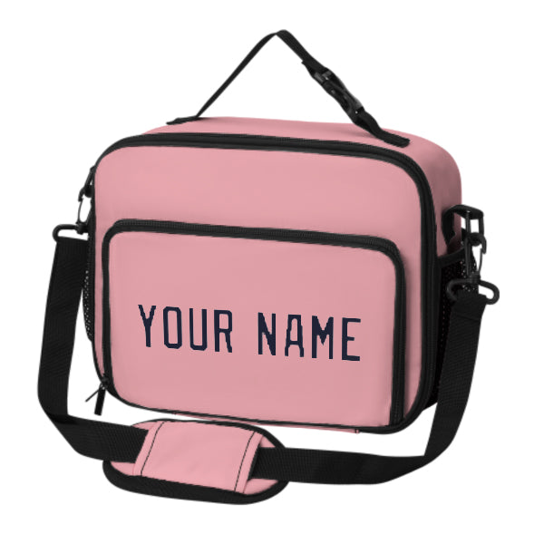 Maßgeschneidertes Rosa Navy Lunch-Tasche