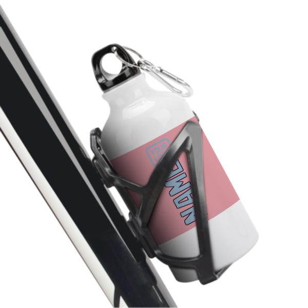 Maßgeschneidertes Rosa Hellblau Sportflasche