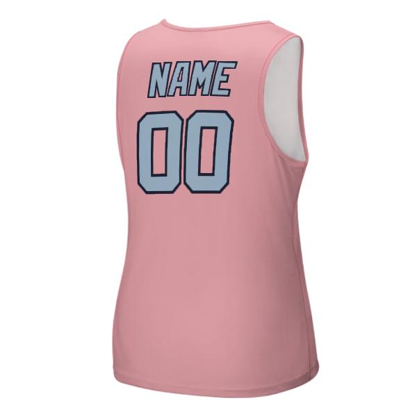 Maßgeschneidertes Rosa Hellblau Herren Tanktop