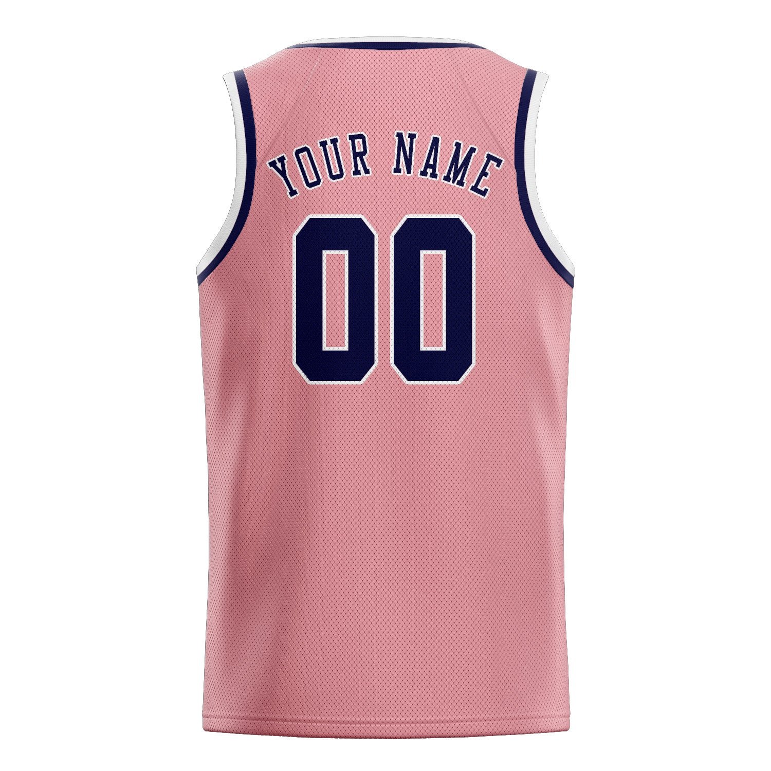 Benutzerdefiniertes Professionelles Rosa Stahlblau Basketballtrikot