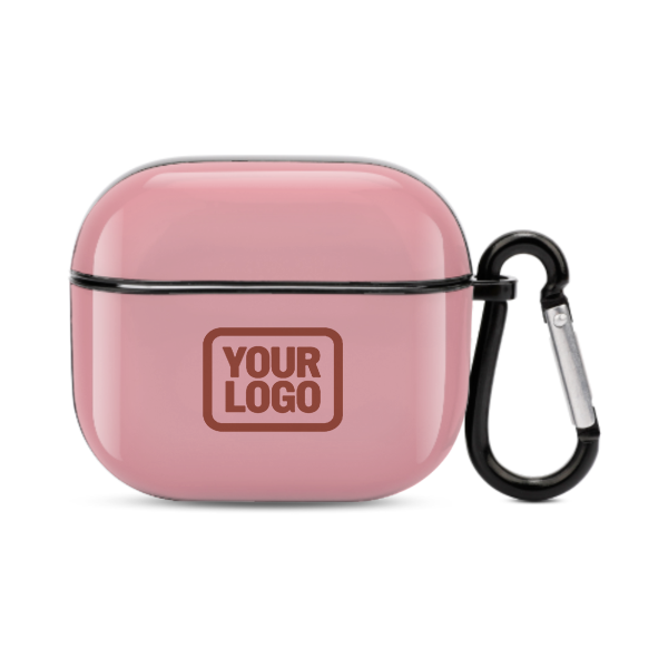 Maßgeschneidertes Rosa Korallenrot AirPods-Hülle (3. Generation)