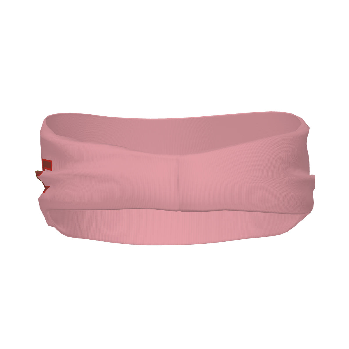 Maßgeschneidertes Rosa Korallenrot Sport Stirnband