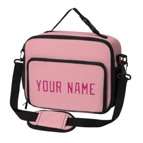 Maßgeschneidertes Rosa Pink Lunch-Tasche