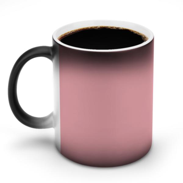 Maßgeschneidertes Rosa Rosa Magischer Becher