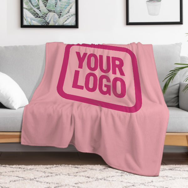 Maßgeschneidertes Rosa Rosarot Decke