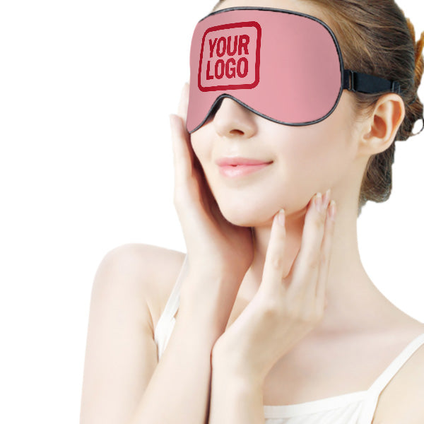 Maßgeschneidertes Rosa Rot Schlafmaske