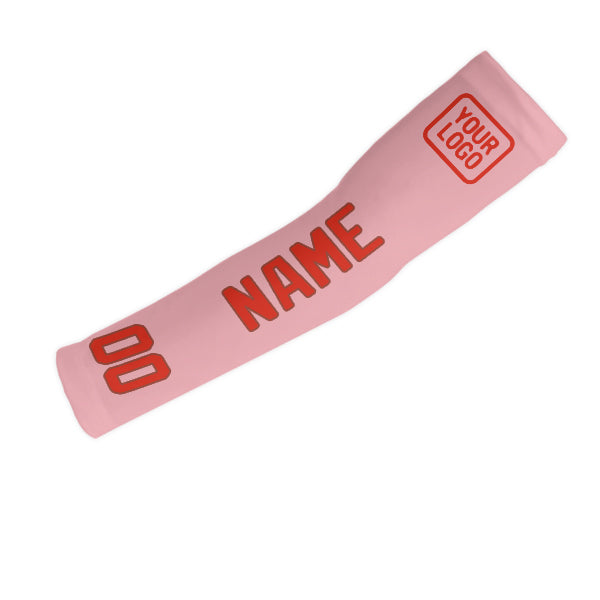 Maßgeschneidertes Rosa Orangerot Armschutz