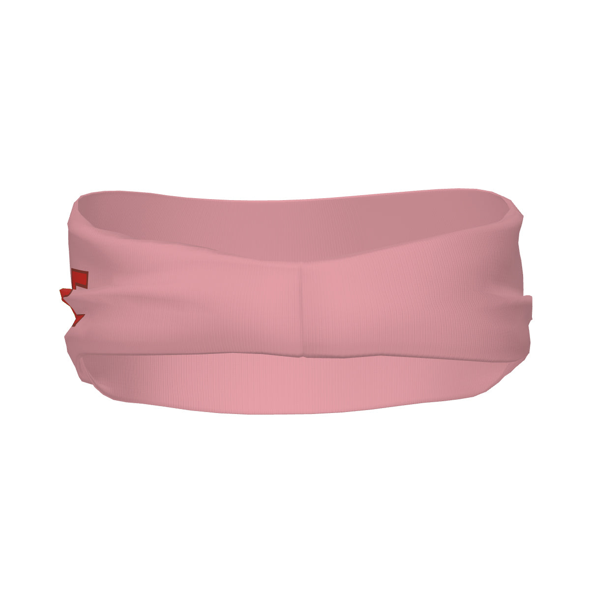 Maßgeschneidertes Rosa Orangerot Sport Stirnband