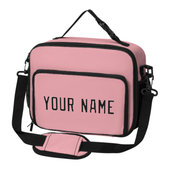 Maßgeschneidertes Rosa Black Lunch-Tasche