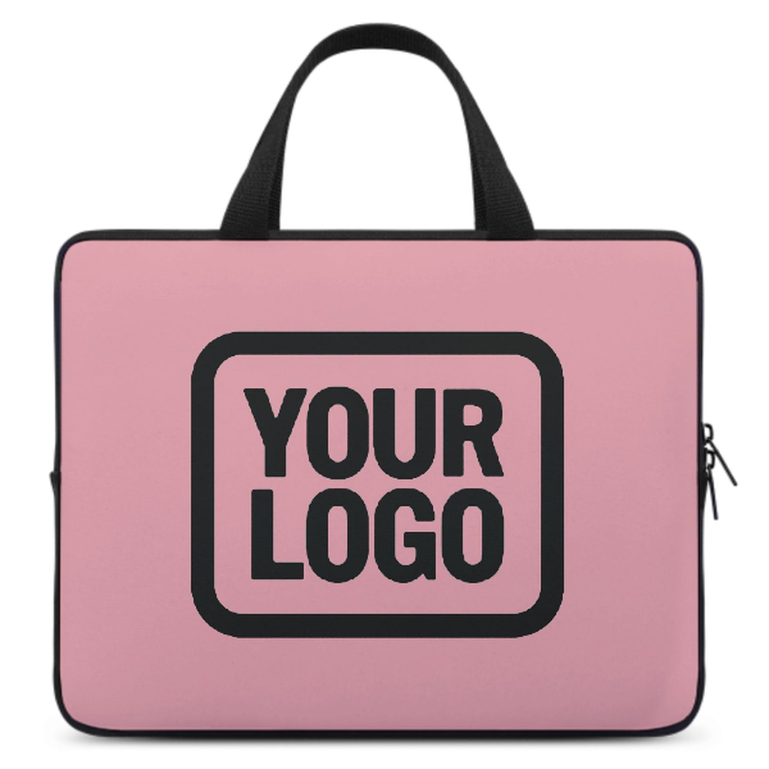 Maßgeschneidertes Rosa Black Laptop Tasche