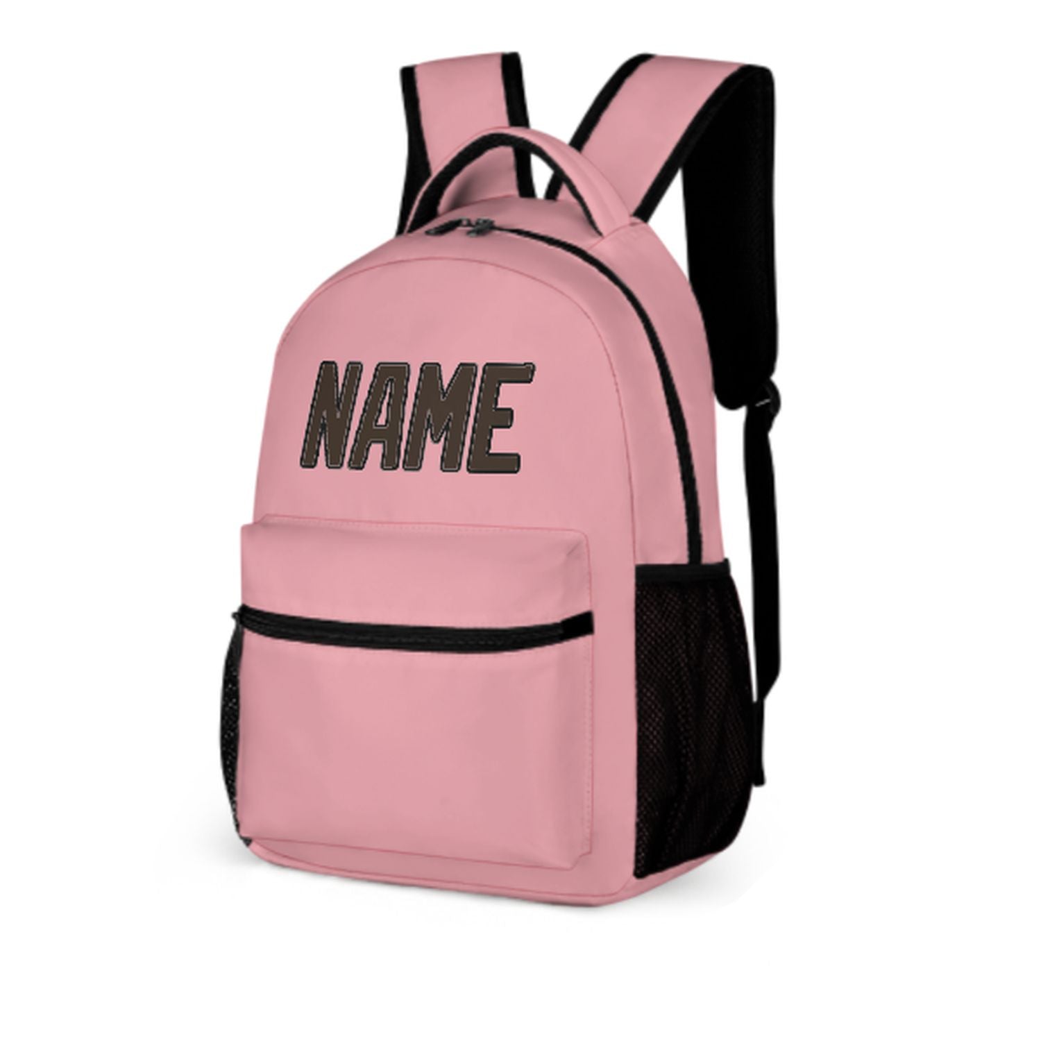 Maßgeschneidertes Rosa Braun Kinderrucksack