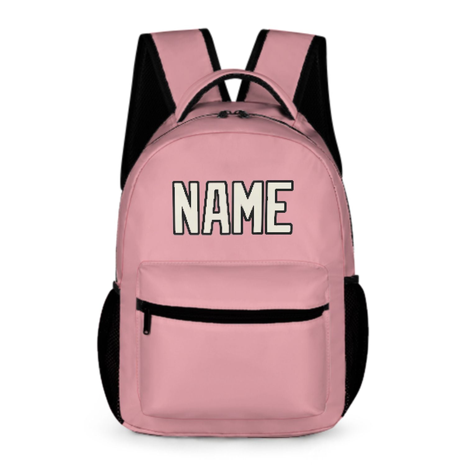 Maßgeschneidertes Rosa Beige Kinderrucksack