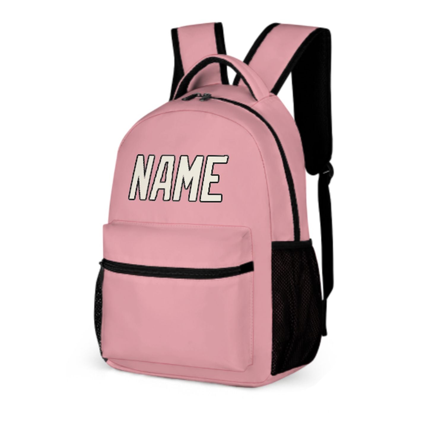 Maßgeschneidertes Rosa Beige Kinderrucksack