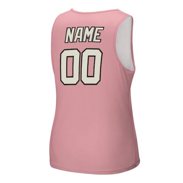 Maßgeschneidertes Rosa Beige Herren Tanktop