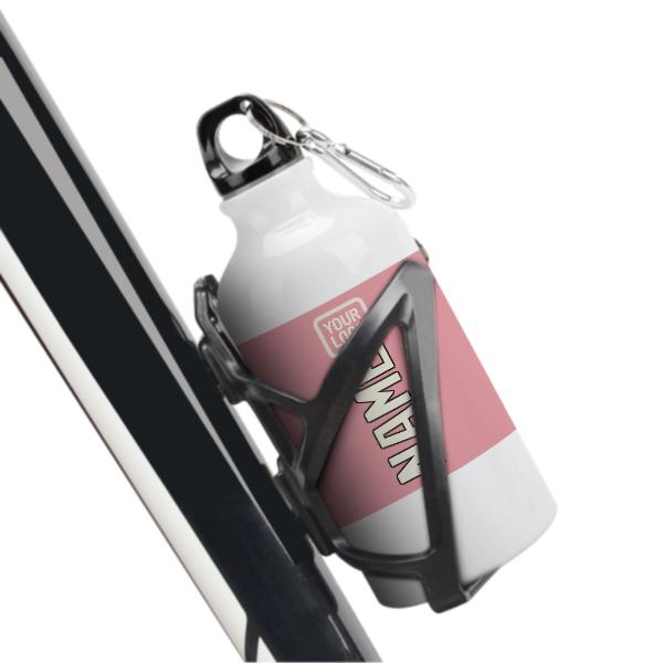 Maßgeschneidertes Rosa Beige Sportflasche