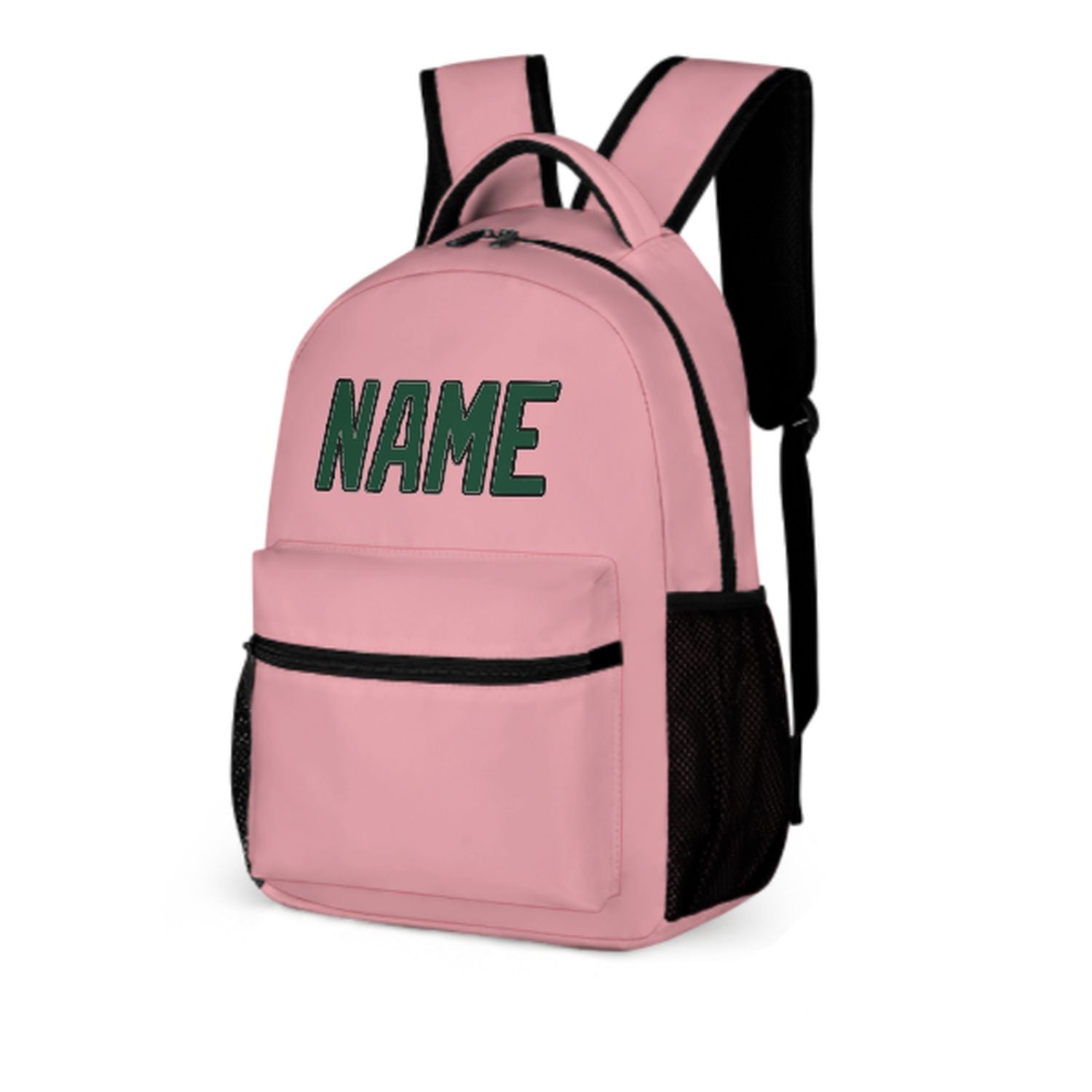 Maßgeschneidertes Rosa Moosgrün Kinderrucksack