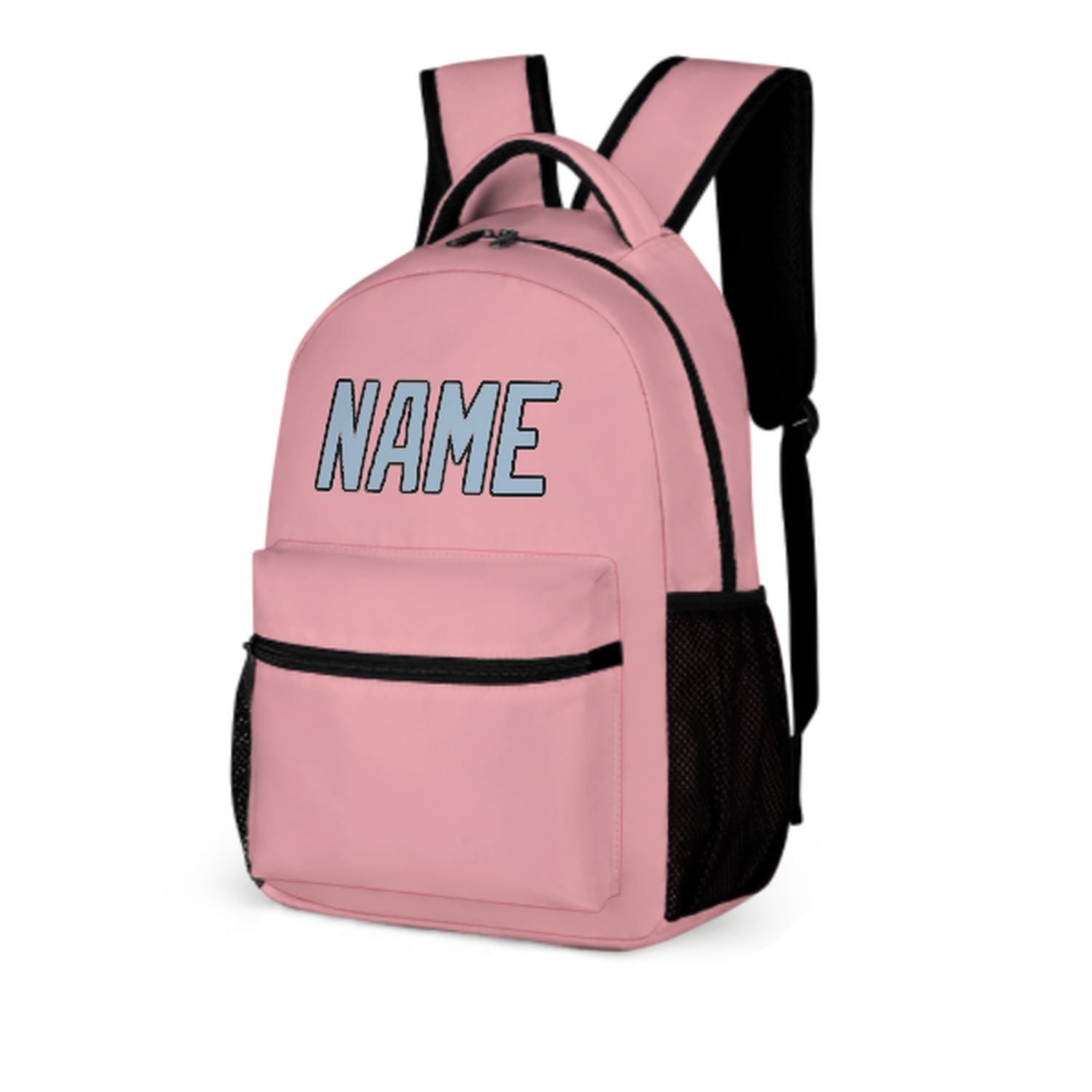Maßgeschneidertes Rosa Hellblau Kinderrucksack