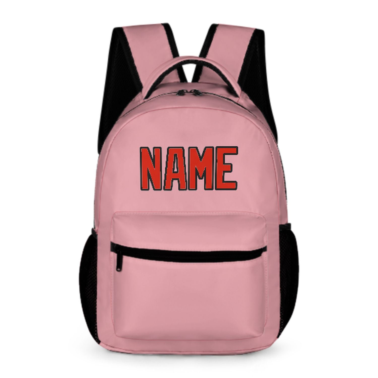 Maßgeschneidertes Rosa Orangerot Kinderrucksack