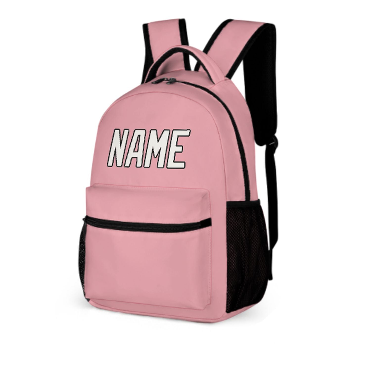 Maßgeschneidertes Rosa Weiß Kinderrucksack