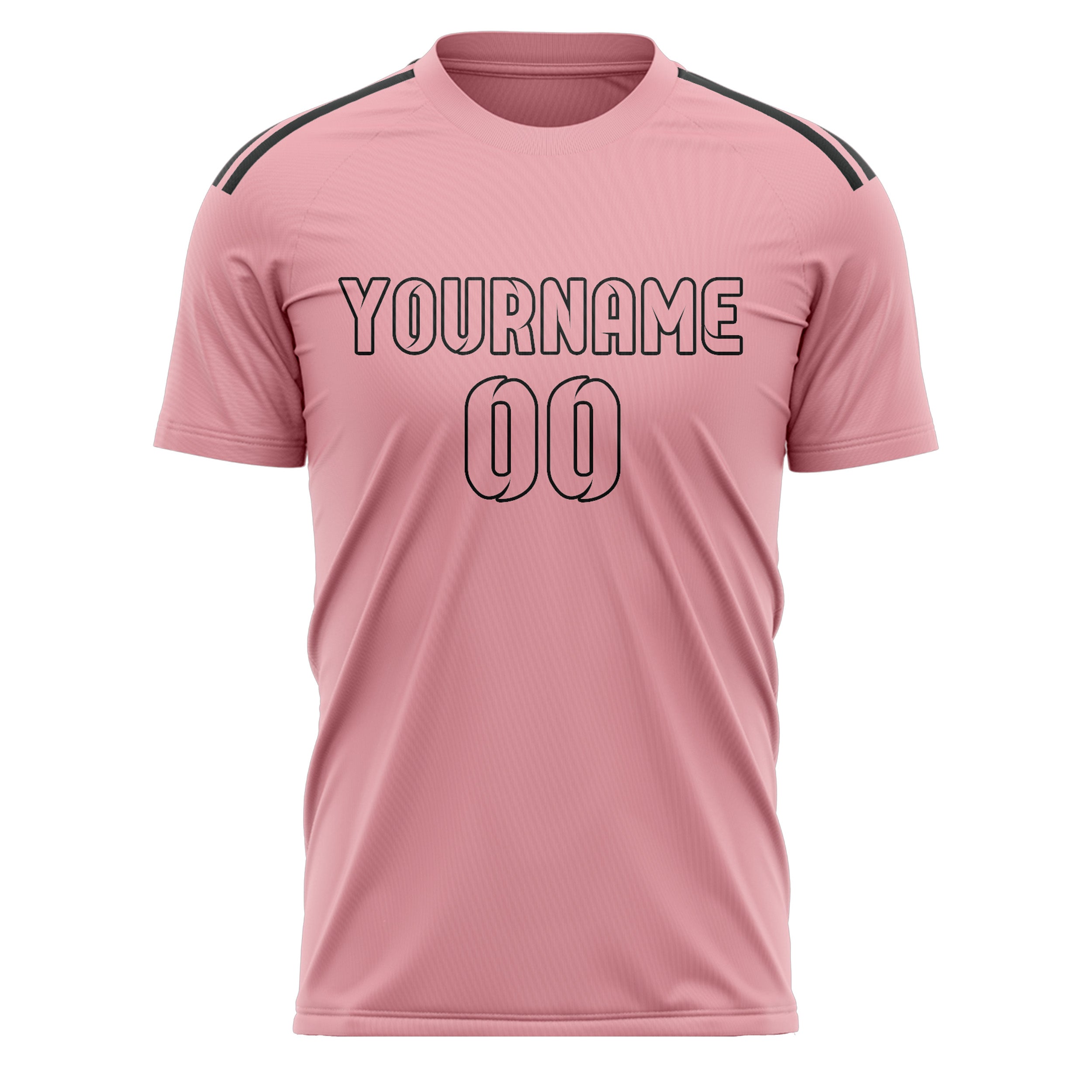 Benutzerdefiniertes Professionelles Rosa Rosa Fußballtrikot