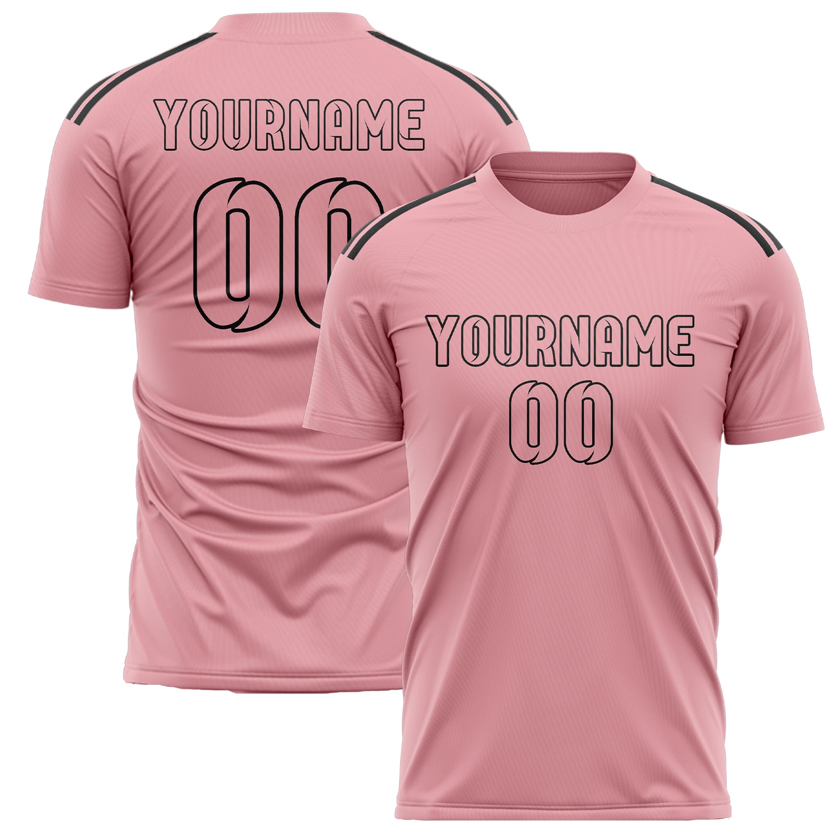 Benutzerdefiniertes Professionelles Rosa Rosa Fußballtrikot