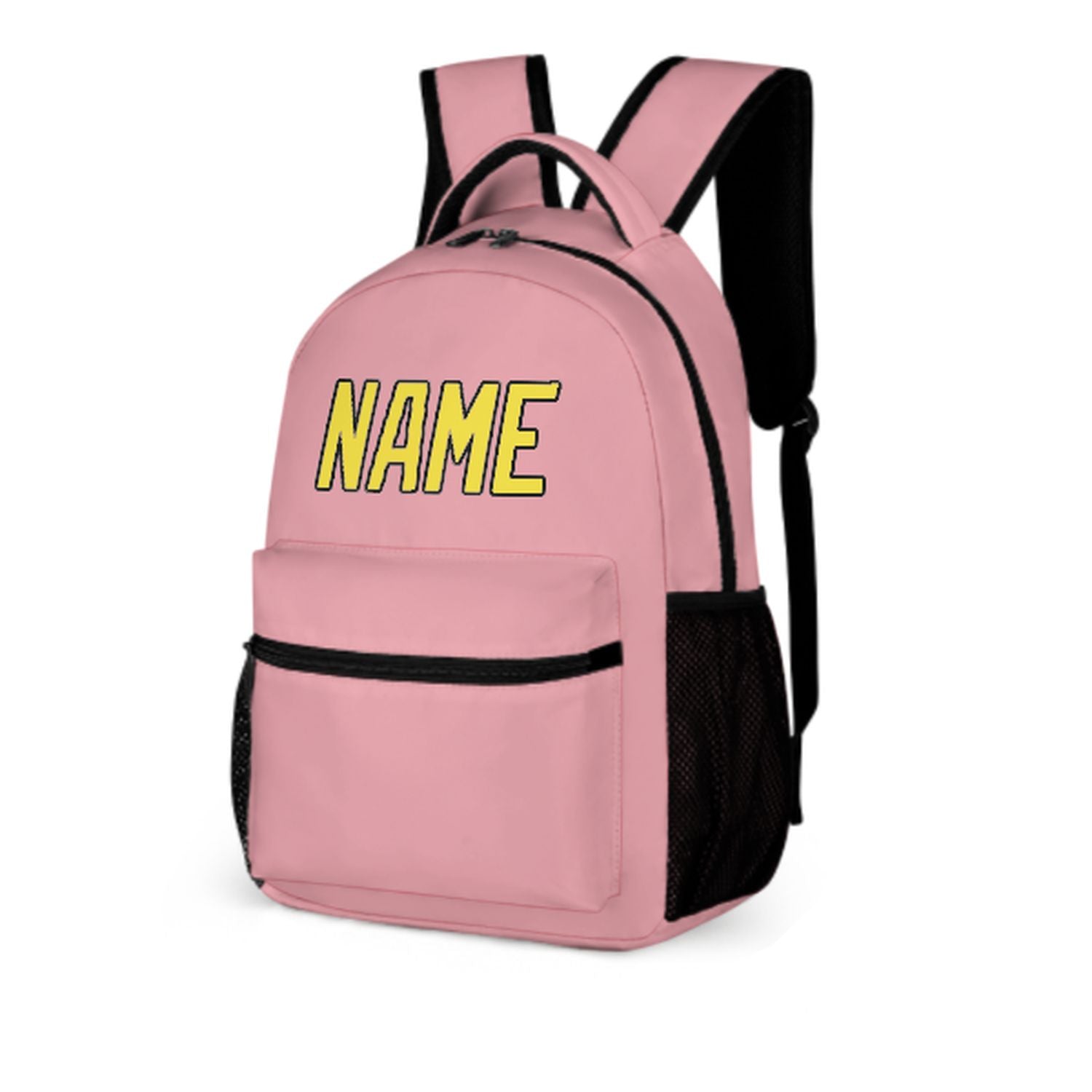 Maßgeschneidertes Rosa Blassgelb Kinderrucksack