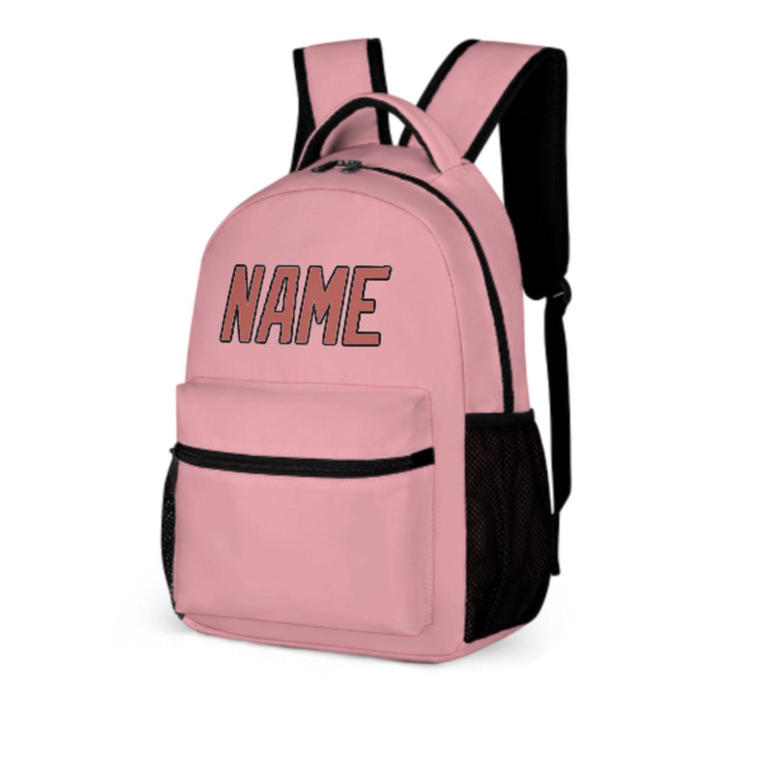 Maßgeschneidertes Rosa Kupferrose Kinderrucksack