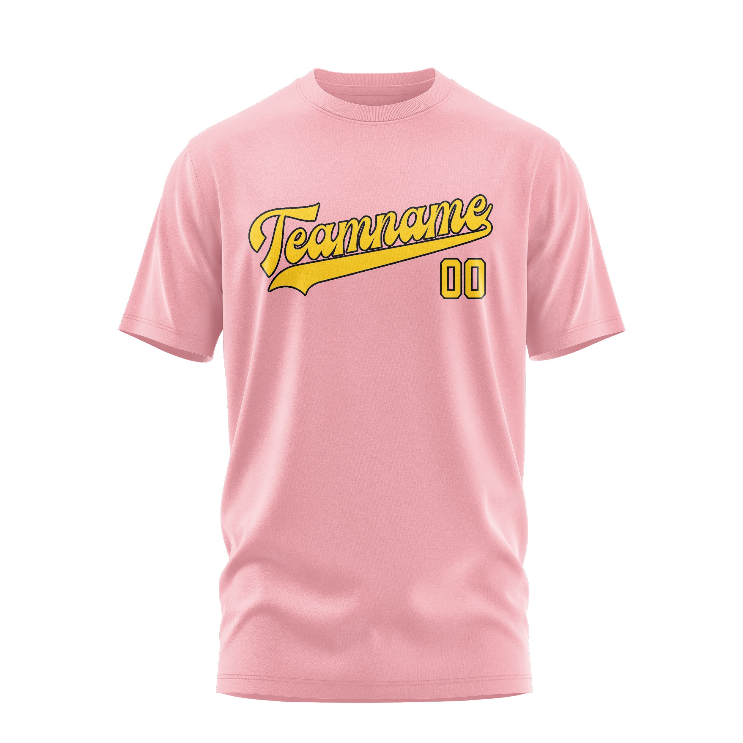 Maßgeschneidertes Rosa Gold T-Shirt