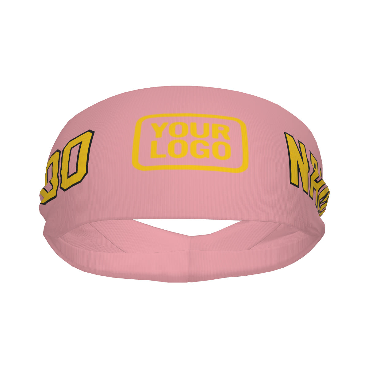 Maßgeschneidertes Rosa Gold Sport Stirnband