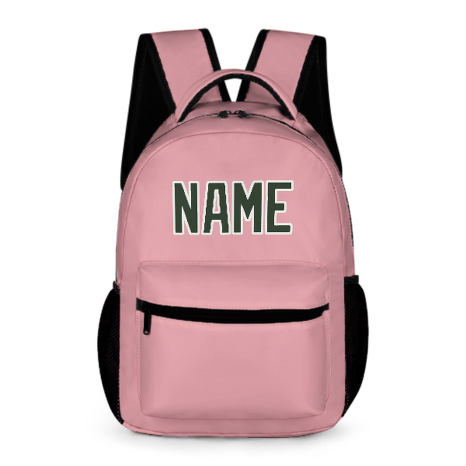 Maßgeschneidertes Rosa Tannengrün Kinderrucksack