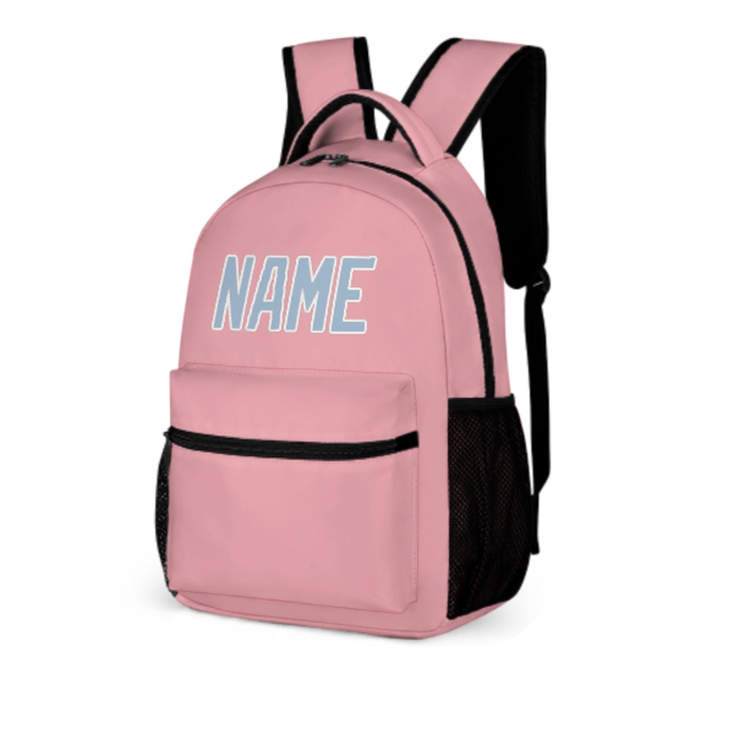 Maßgeschneidertes Rosa Hellblau Kinderrucksack