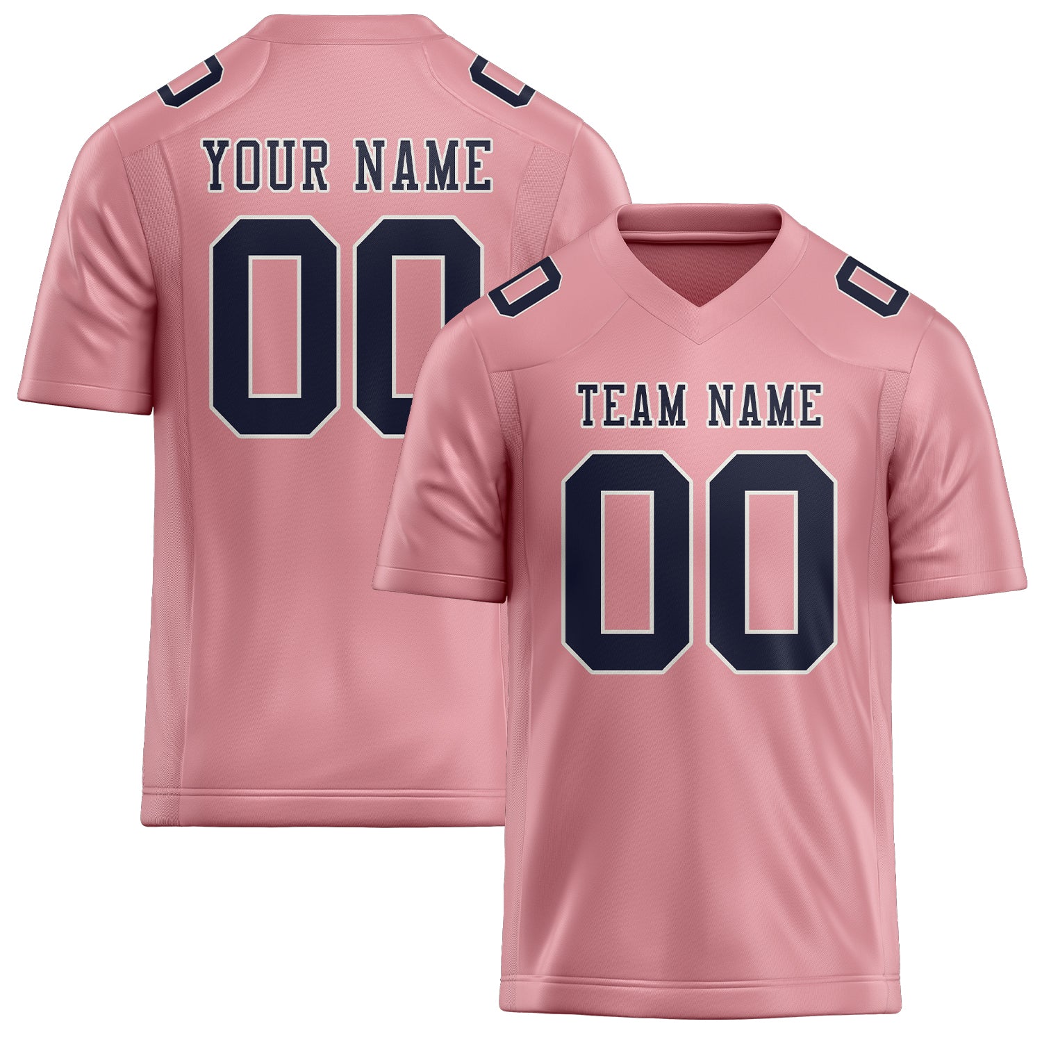 Maßgeschneidertes Professionelles Rosa Stahlblau Rugbytrikot