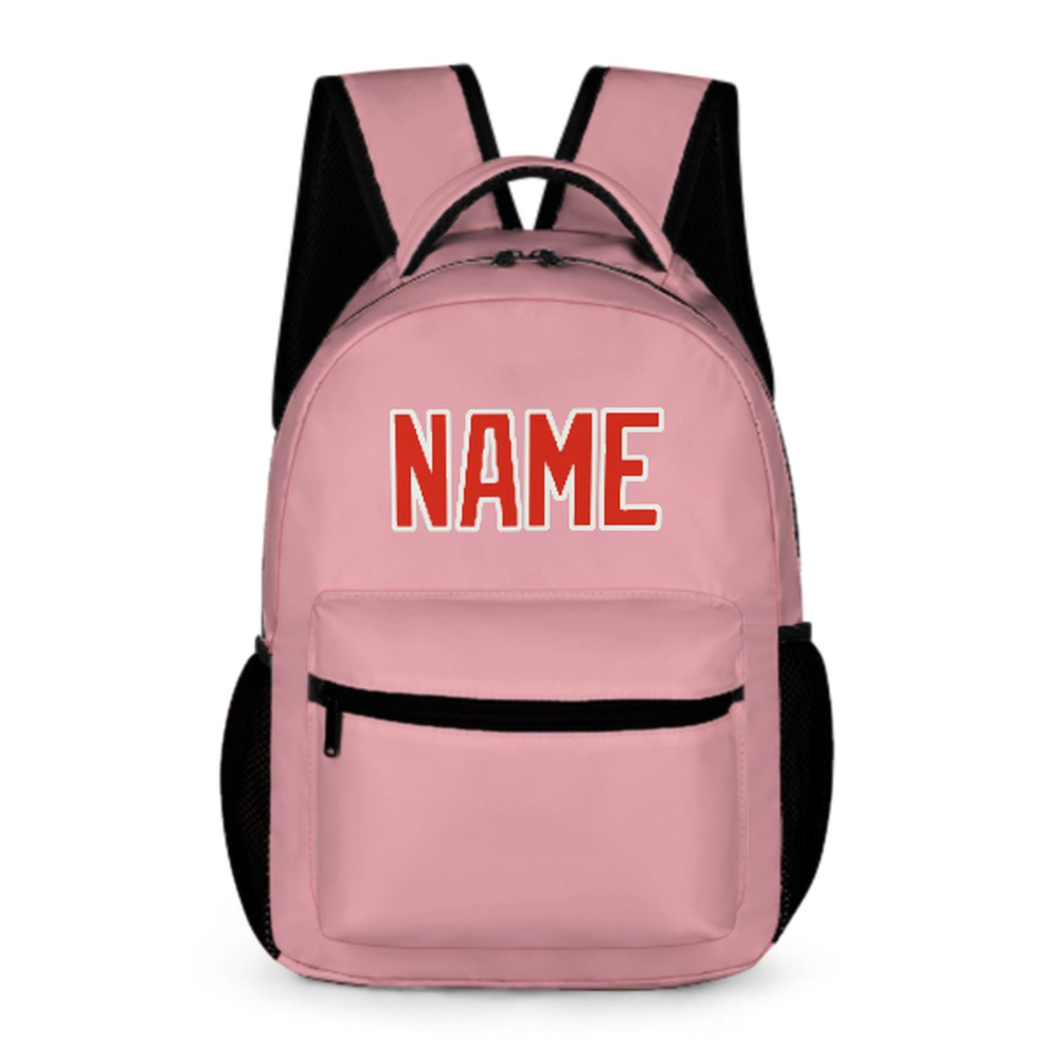 Maßgeschneidertes Rosa Orangerot Kinderrucksack
