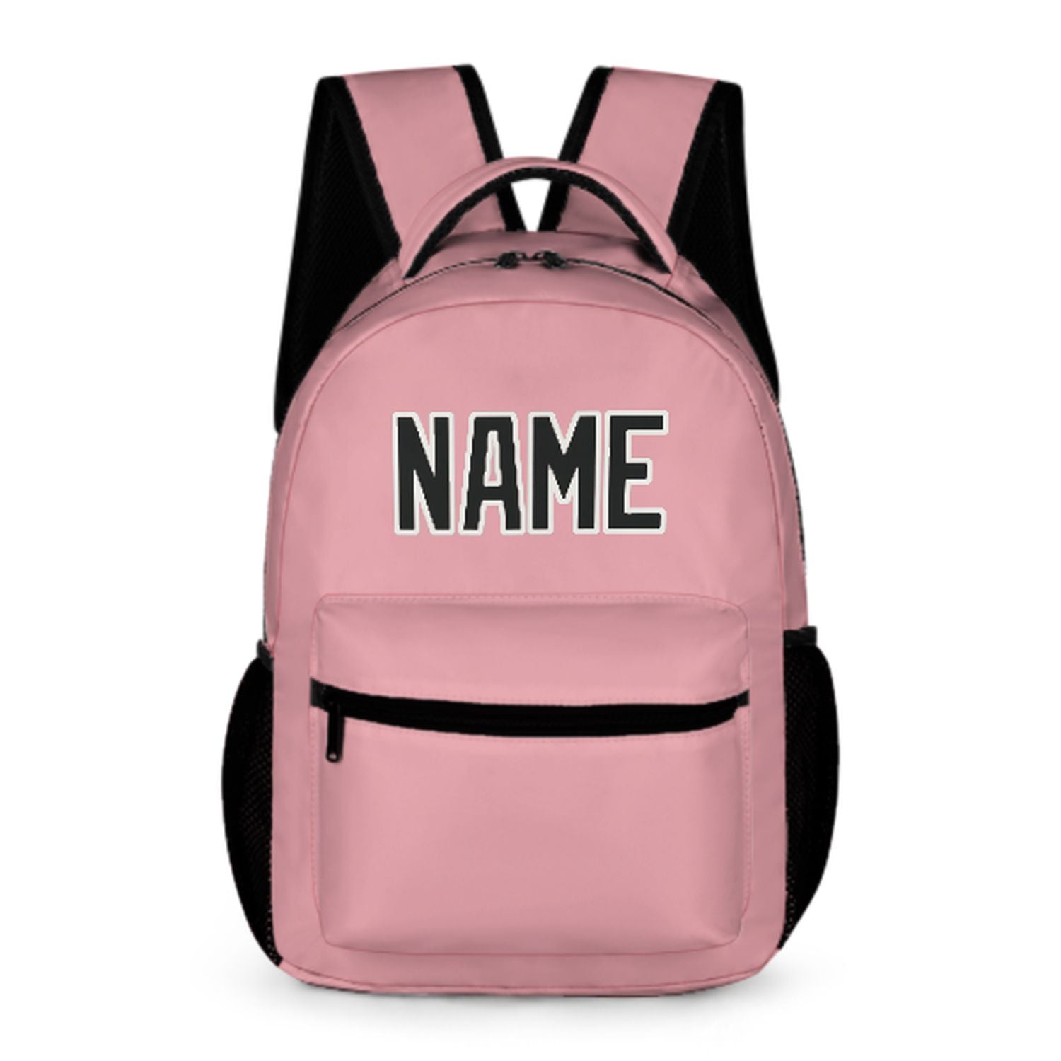 Maßgeschneidertes Rosa Schwarz Kinderrucksack
