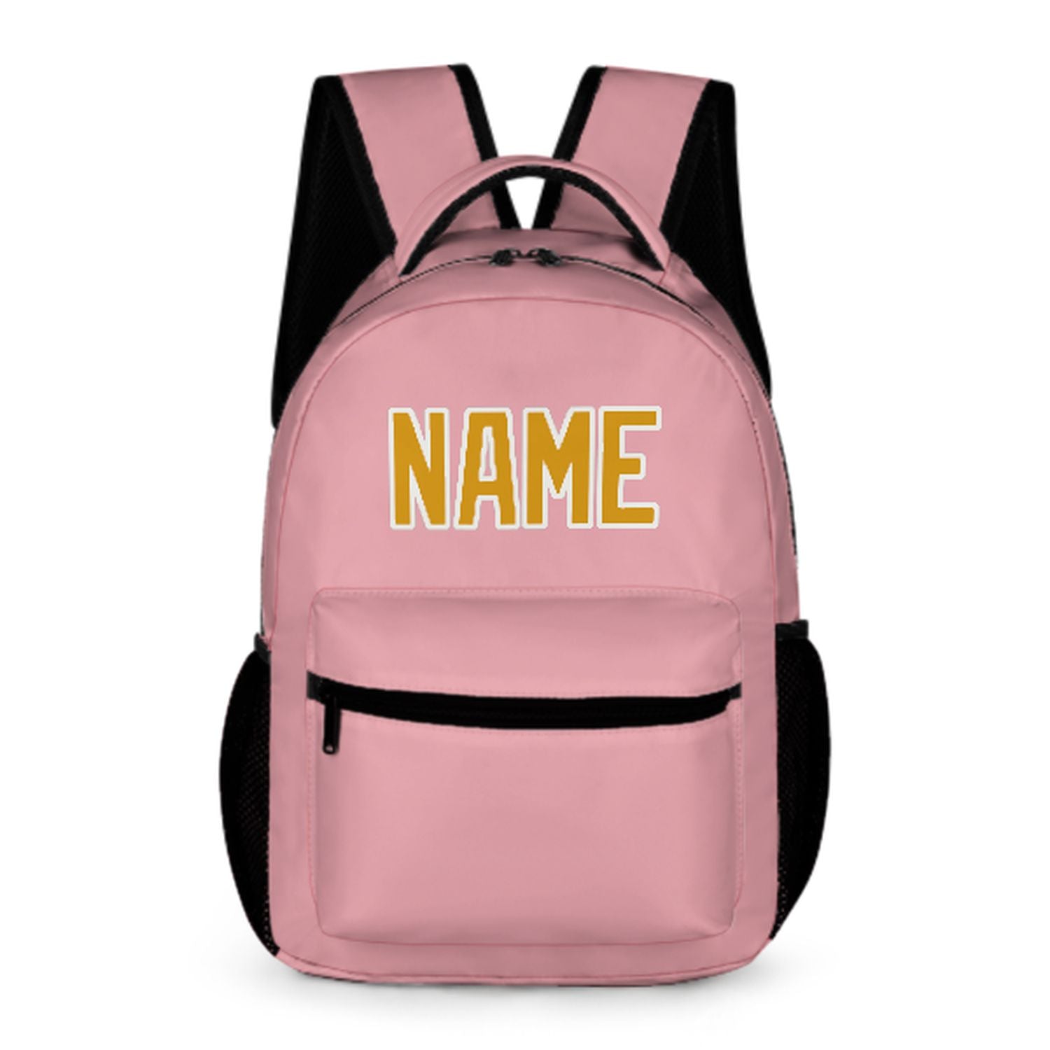 Maßgeschneidertes Rosa Gelb Kinderrucksack